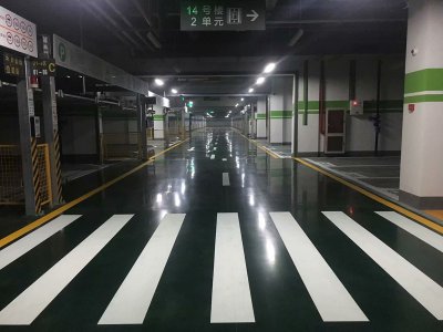 停車場彩色密封固化